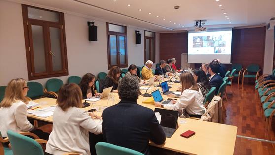 Hoy, en una reunión en Madrid foto 2