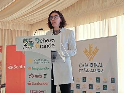 La secretaria general de Recursos Agrarios y Seguridad Alimentaria destaca el apoyo del Gobierno al sector ganadero español  