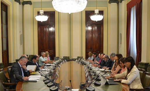 Hoy, en la sede del ministerio foto 2