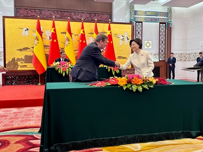 Hoy, en el marco del viaje oficial del presidente del Gobierno a China foto 3