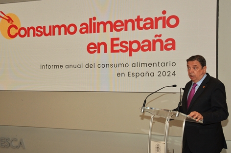 Hoy, en la presentación del Informe de Consumo Alimentario 2024 foto 4