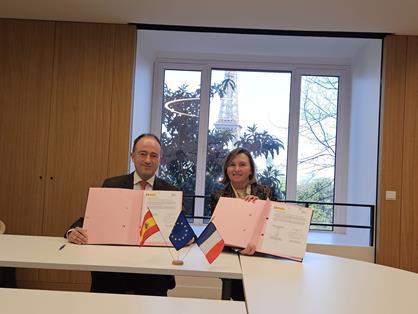 Hoy, en París, en una reunión entre la secretaria general de Pesca y su homólogo francés foto 4