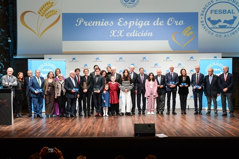 Hoy, en el acto de entrega de los premios Espiga de Oro 2023 foto 2