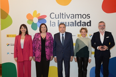 Hoy, en la inauguración de la jornada “Cultivamos la igualdad” foto 3