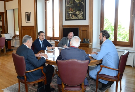 El secretario general de Recursos Agrarios y Seguridad Alimentaria se reúne con el presidente de ALAS 