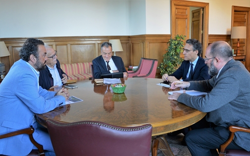 El secretario general de Recursos Agrarios y Seguridad Alimentaria se reúne con el presidente de ALAS foto 2