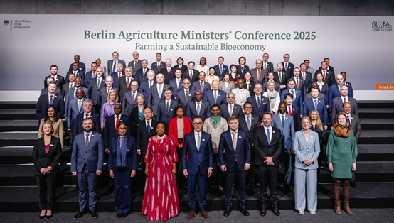 Hoy, en Berlín, en la Conferencia de Ministros del Foro Global de Alimentación y Agricultura 2025 