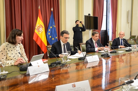 Hoy, en la sede del ministerio  foto 2
