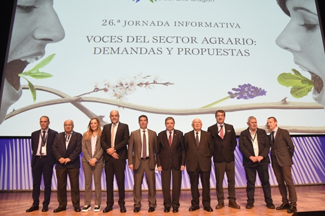 Clausura de la 26ª jornada informativa de Riegos del Alto Aragón   