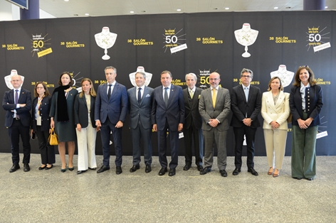Hoy, en la inauguración de la 38ª edición del Salón Gourmets, en IFEMA foto 4