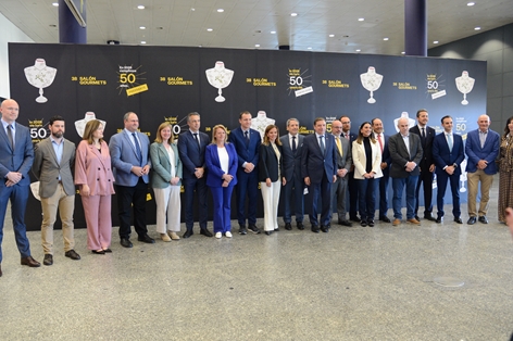 Hoy, en la inauguración de la 38ª edición del Salón Gourmets, en IFEMA foto 6