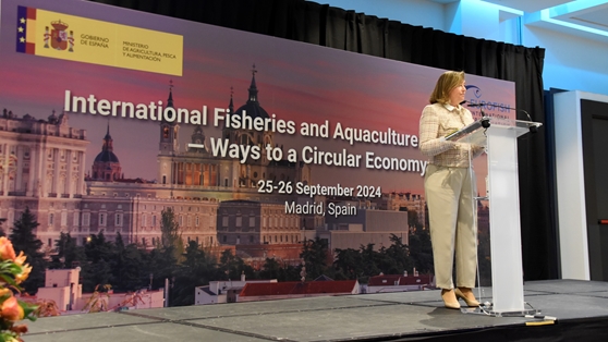 Hoy, en la Inauguración de la Conferencia Internacional Eurofish 