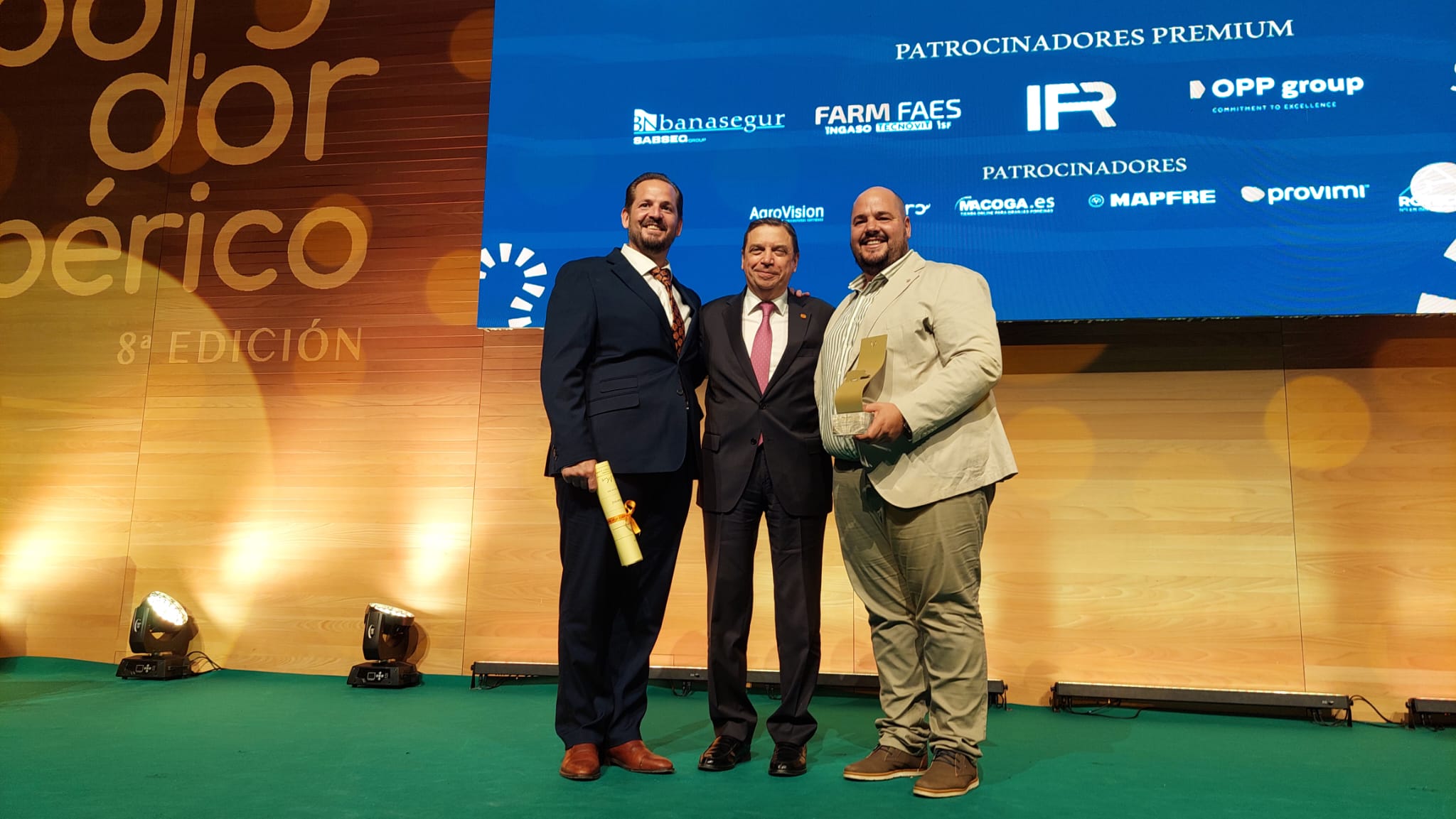 
				
			
				Anoche, en la VIII edición de los premios Porc d’Or, en Córdoba
			
				