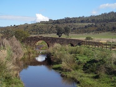 Vista del Camino Natural del Guadiana en la provincia de Ciudad Real