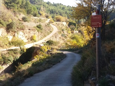 Camino Natural de la Ruta dels Molins d'Aigua