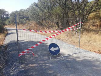 Las obras de acondicionamiento en el Camino Natural Vía Verde del Guadiato se paralizan temporalmente