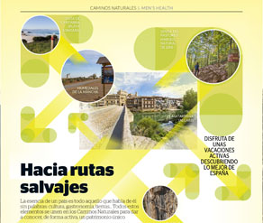 Caminos Naturales en la revista Men's Health