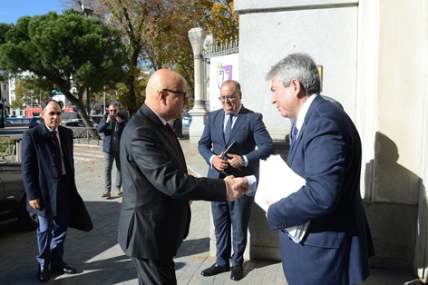 Hoy, en la sede del ministerio foto 11