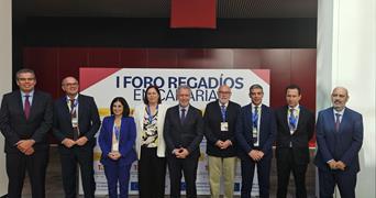 
				
			
				Hoy, en el I Foro del Regadíos en Canarias 
			
				